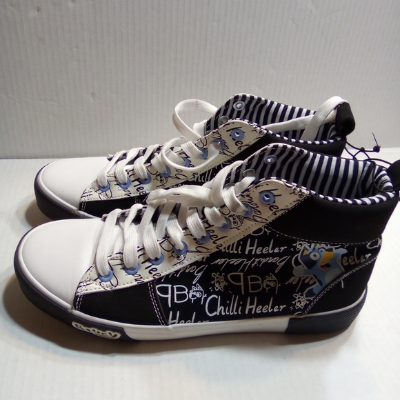 BLUCY High-Top Sneakers with Cartoon Design NEW - Picture 5 of 8